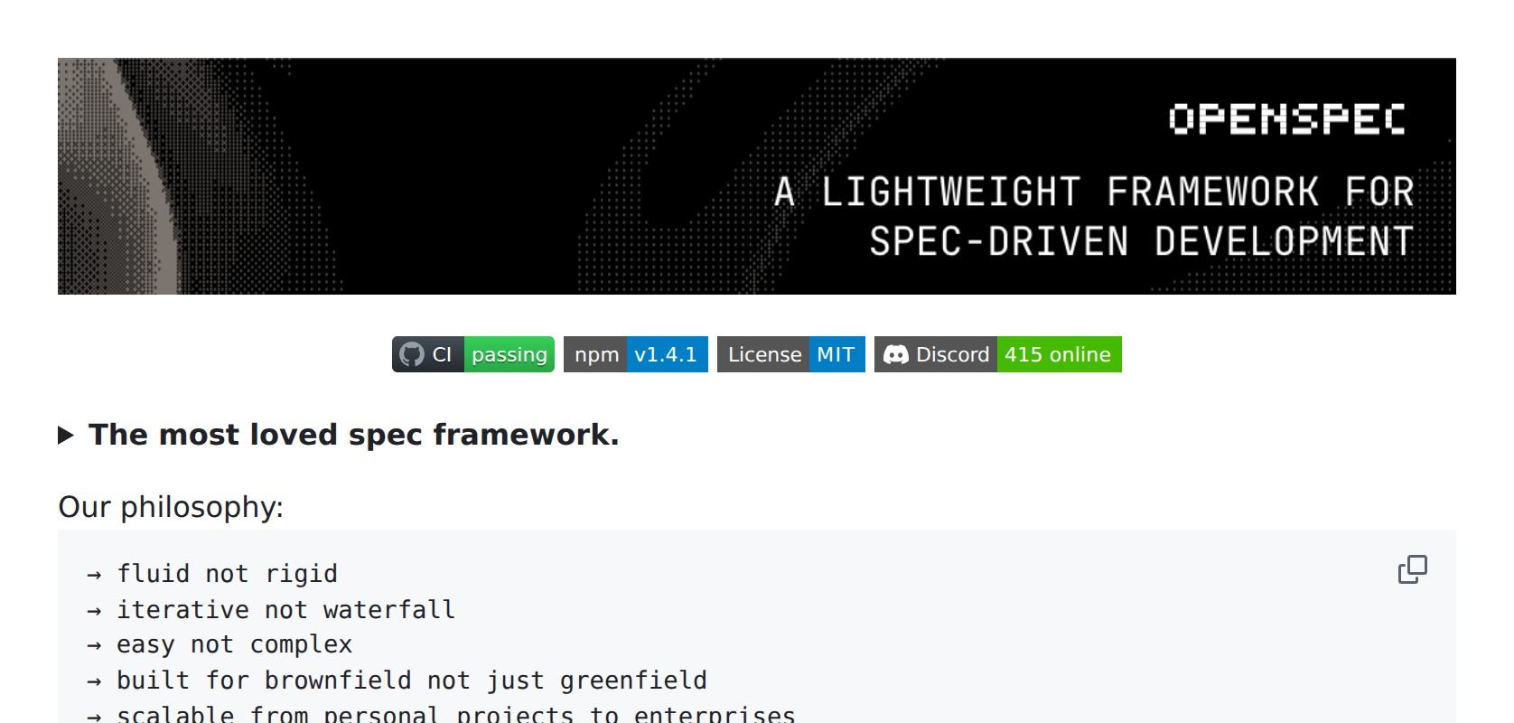 Fission-AI / OpenSpec README Preview