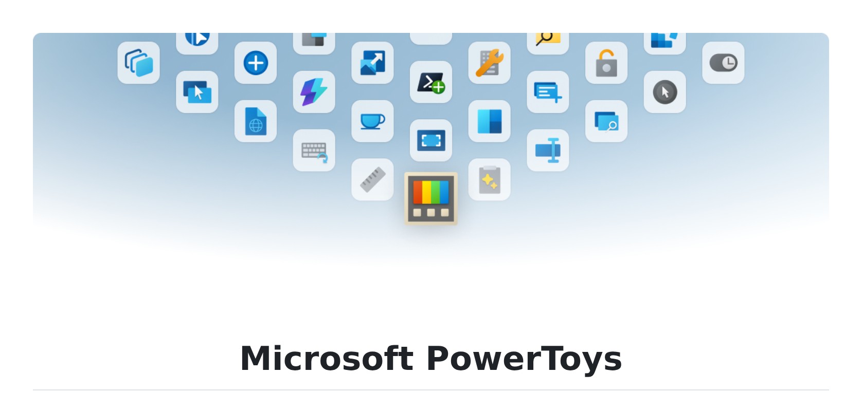 microsoft / PowerToys README Preview